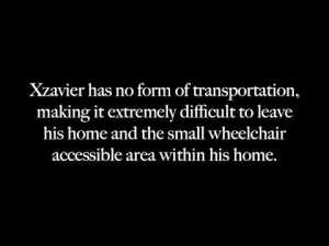 Xzavier Daivs-Bilbo is an advocate against distracted driving.